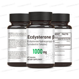 Ecdysterone Hydroxypropyl-E Cyclodextrin Complex Capsules - 1000mg - 60 Capsules
