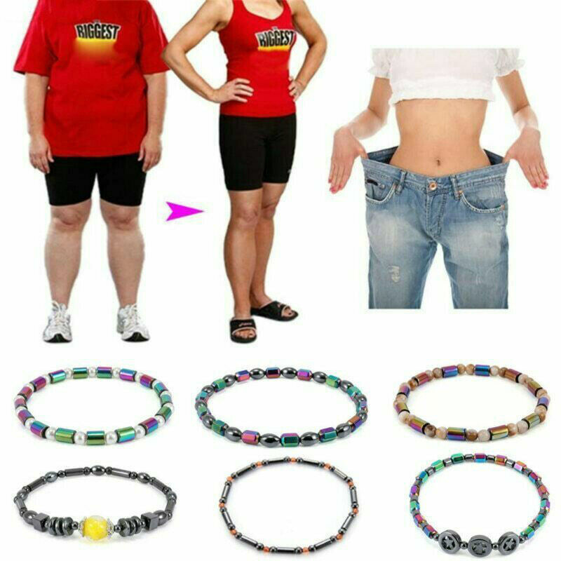 Jewelry Massage Stone Magnetic Therapy Bracelet Anklet Weight Loss Health Care