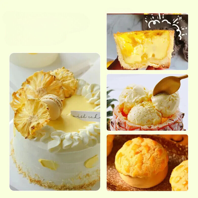 HELLOYOUNG Premium Pineapple Powder - Water Soluble,Strong Flavour,Natural