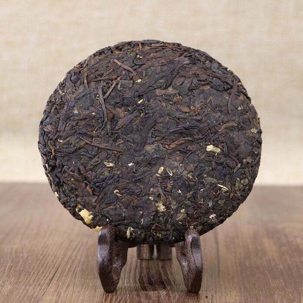 100g Ripe Yunnan Pu-erh Black Tea Benefits Glutinous Rice Puerh Cooked Tea Cake