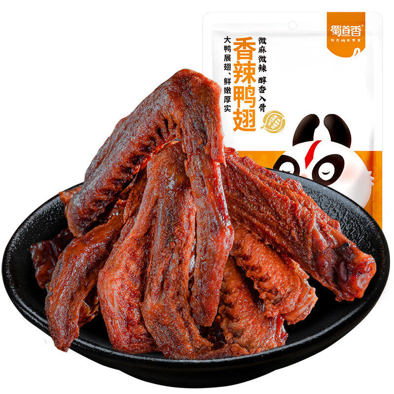 105g Spicy Duck Wings Instant Marinated Snacks Cooked Food Spicy