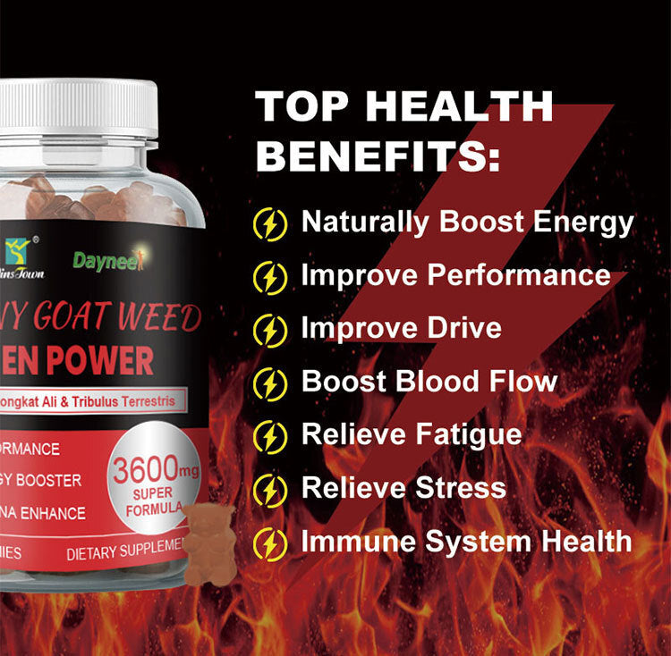 Horny goat weed men power gummies
