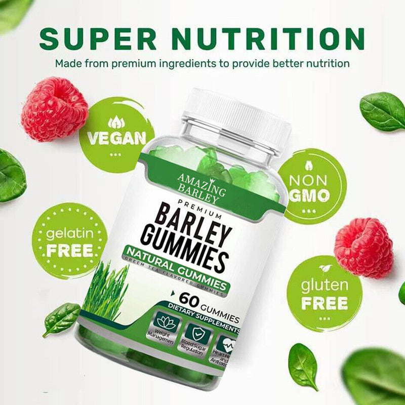Barley Gummy Barley Leaf Gummy Bear Gel Candy Suppergreen 120g (2g*60 capsules)