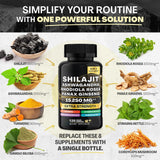 Sea Moss Bundle Black Seed Multivitamin & Shilajit Power Combo