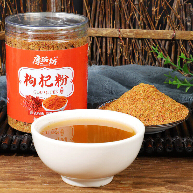 Ningxia Goji Berry Powder Freshly Ground Red Wolfberry Powder Ready To Eat Drink