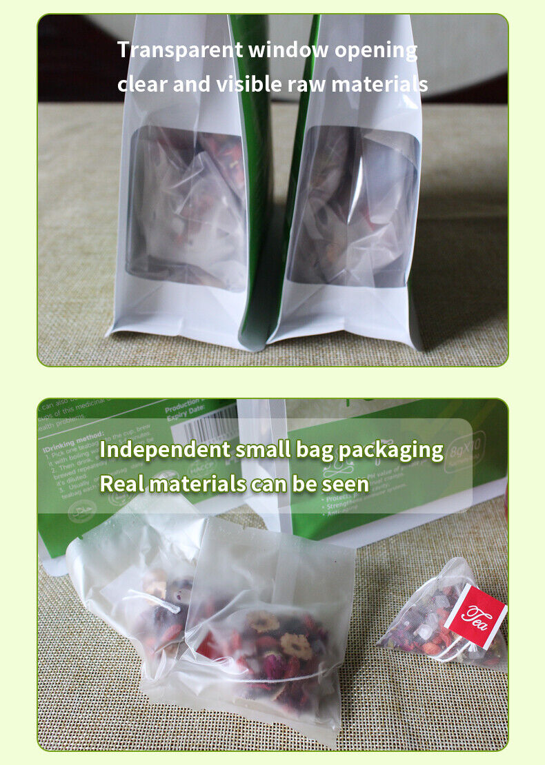 Yoni Detox Slim Tea Bag Flat Tummy Organic Herbal Detox Tea Weight Loss 8g*10Bag