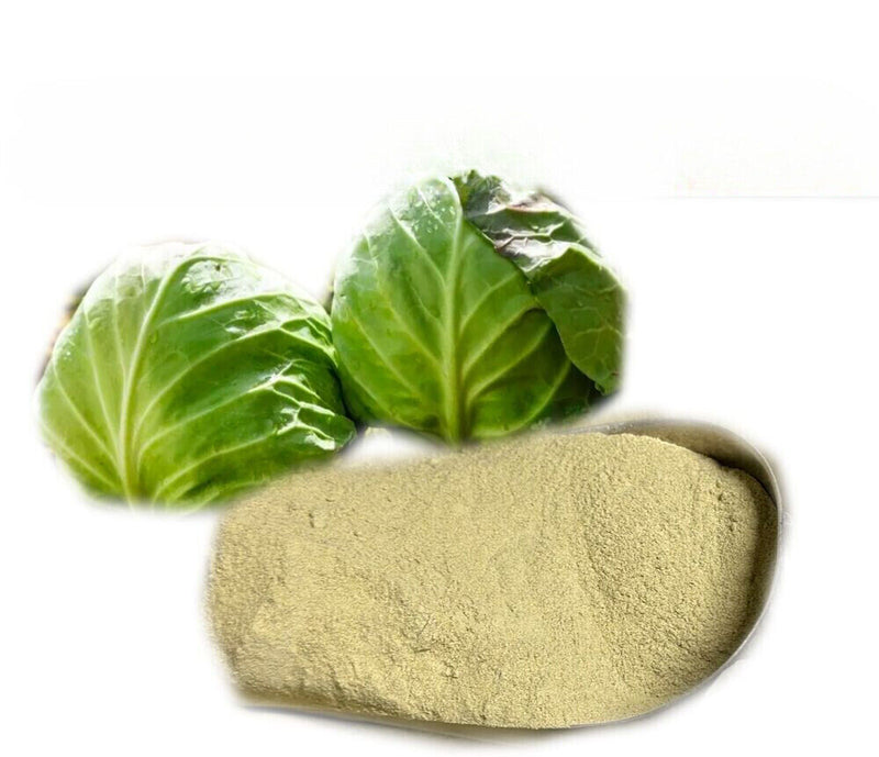 HELLOYOUNG Pure Green Cabbage Powder - Fresh Green, Tasty Flavour