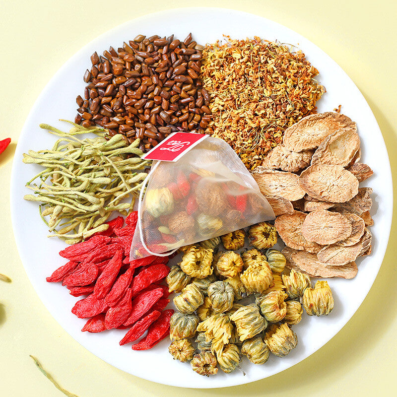 120g Chrysanthemum Cassia Seed Tea Bag Burdock Tea Honeysuckle Chrysanthemum Tea