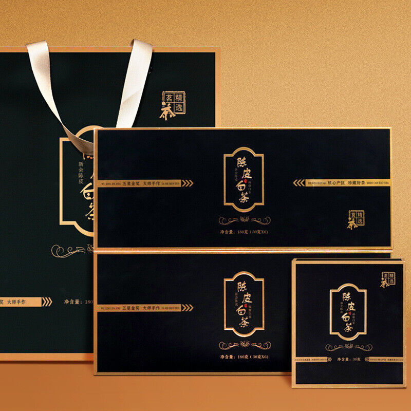 陈皮white tea黑金福鼎Old White Tea Gongmei Shoumei Small Square Tea Cake Tea Gift Set