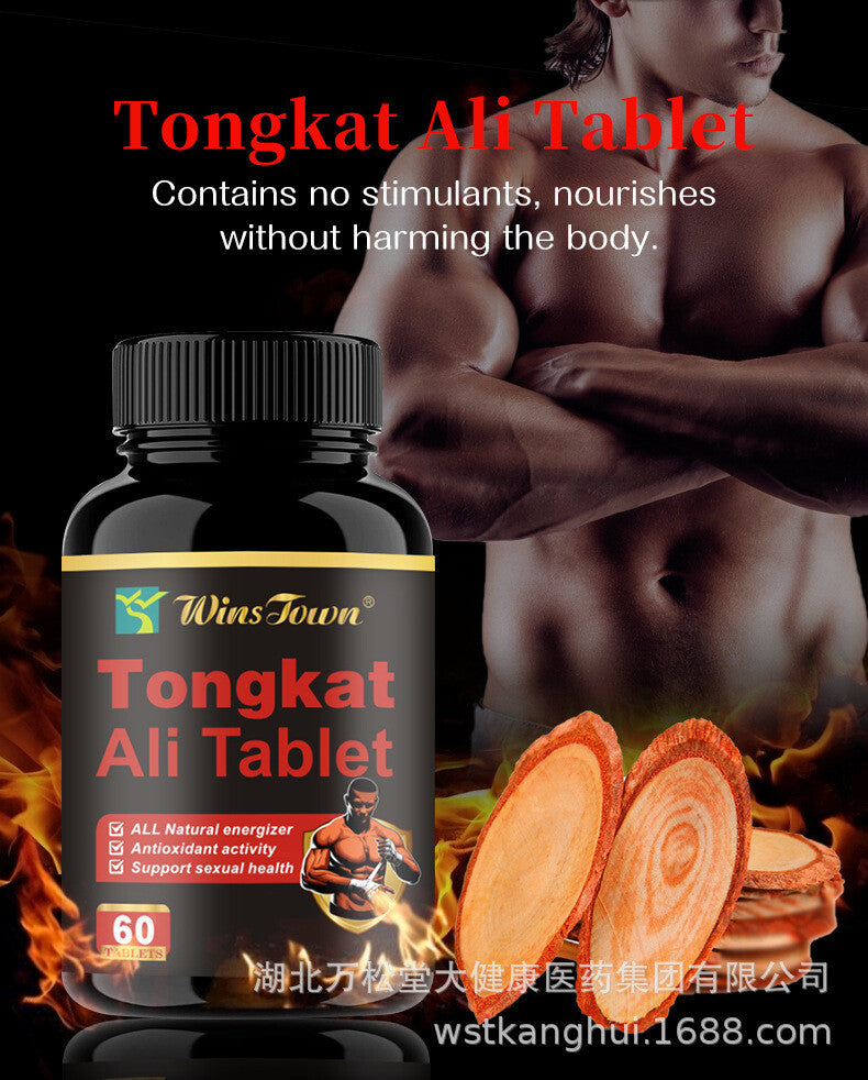Tongcat Ali Tablet Verbesserung Tablet Männer Power Energy Candy 60 Gummis