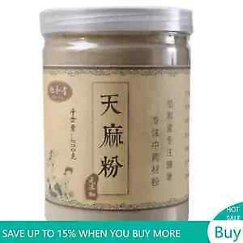 250g 100% Pure Gastrodia Elata Tianma Powder Chinese Herbal Medicine
