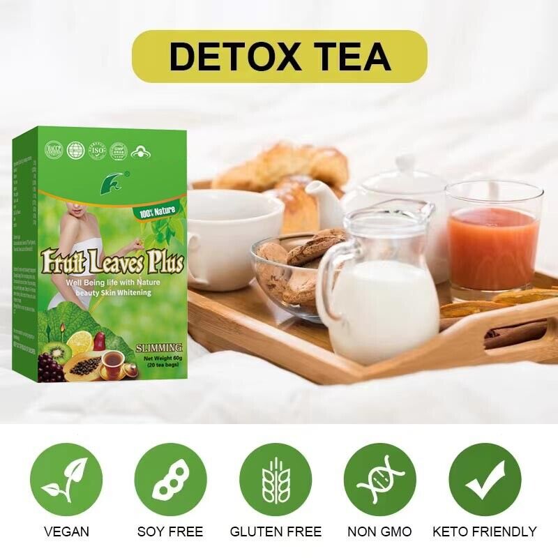 Fruit Leaves Plus Fruit Flavor Slimming Tea Hot Sale in Africa 3g*20 Bags