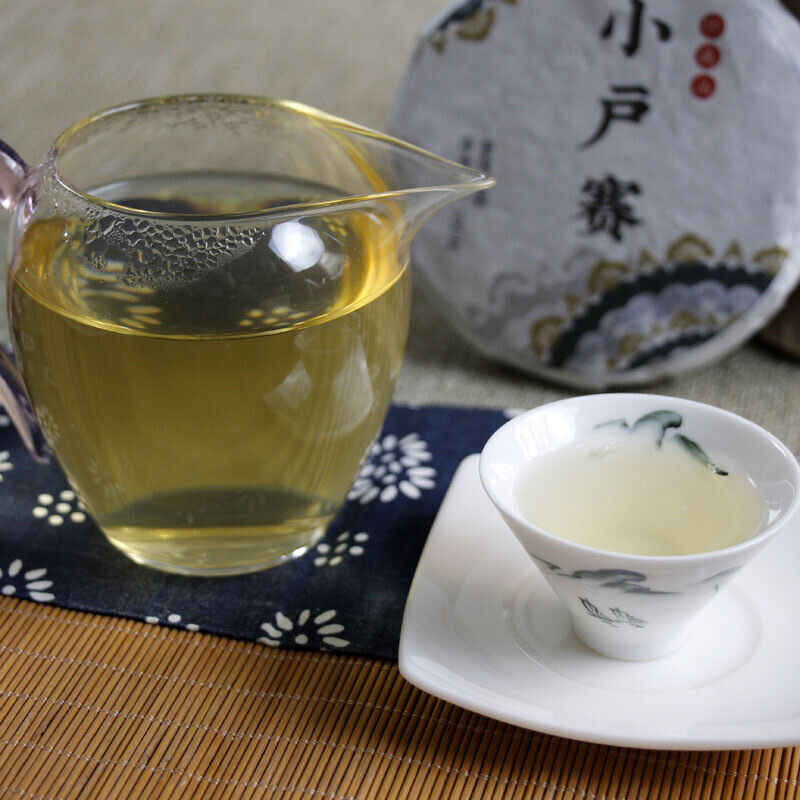 100g Yunnan Pu'er Tea Mengku Xiaohuosai Ancient Tree Tea Pu'er Tea Cake Raw Tea