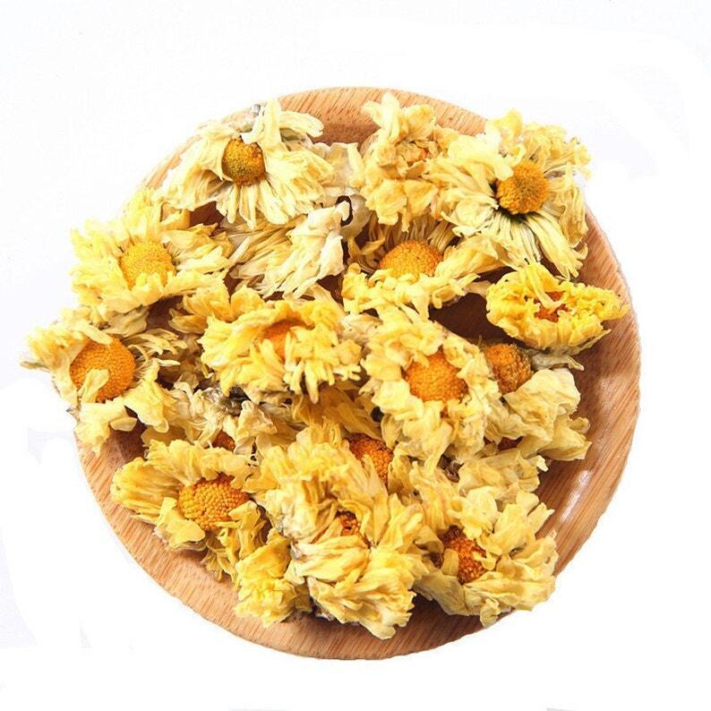 Chrysanthemum Buds Tea, Hangzhou white chrysanthemum, Chrysanthemum morifolium