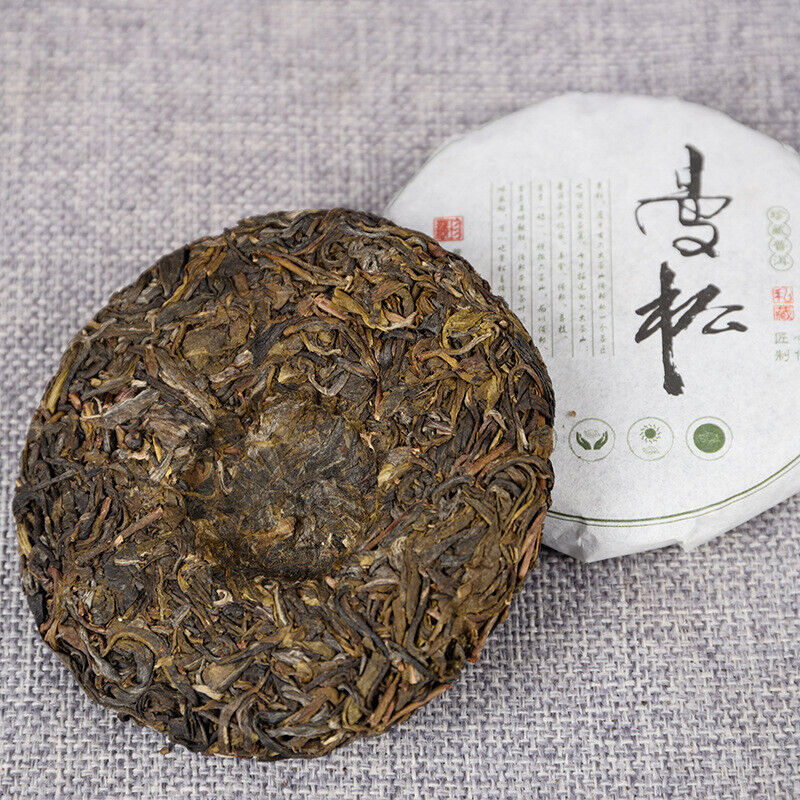 100g Yunnan Pu'er Tea Raw Tea Cake Healthy Drink