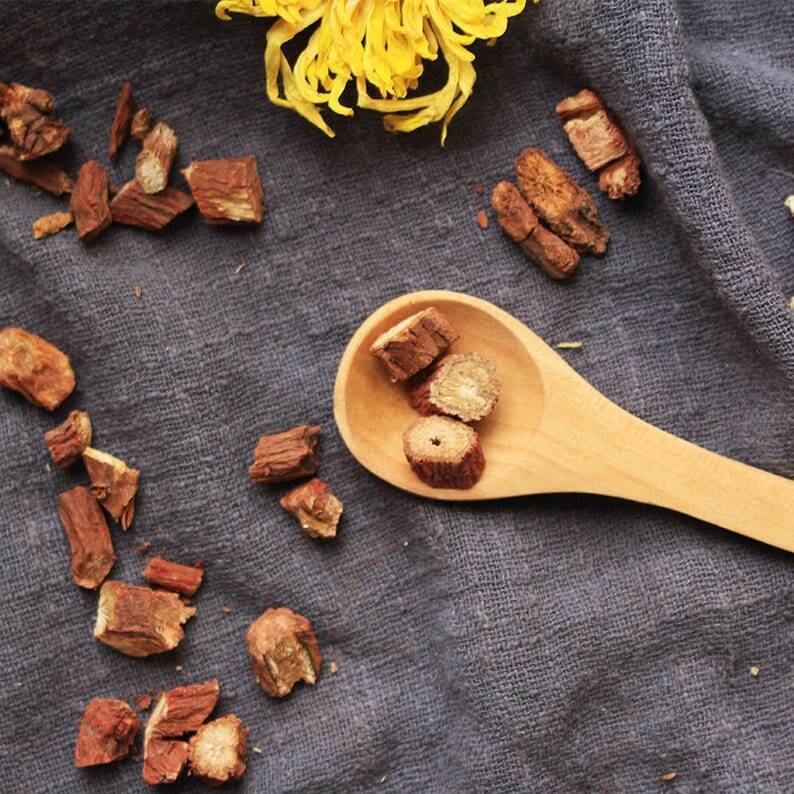 250g Dried Salvia Miltiorrhiza, Dan Shen, Salvia Root, Red Sage Root