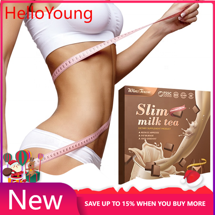 Slimming Milk Tea Chocolate Flavor Supplements Weight Loss Protein Powder 100g