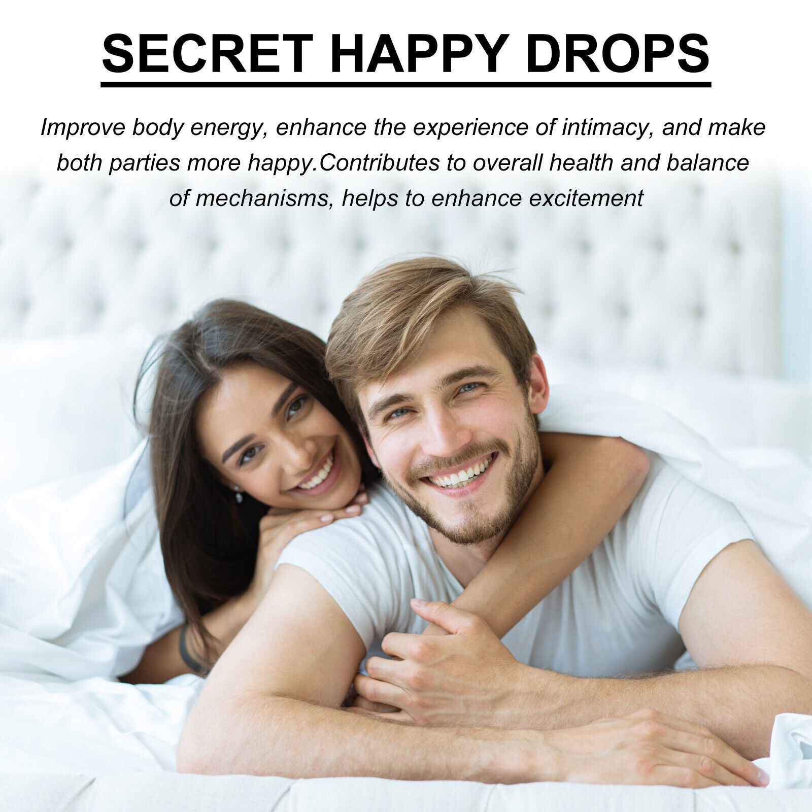 Natural Health Body Care Drops - Secret Happy Drops, 60ml (3pcs)