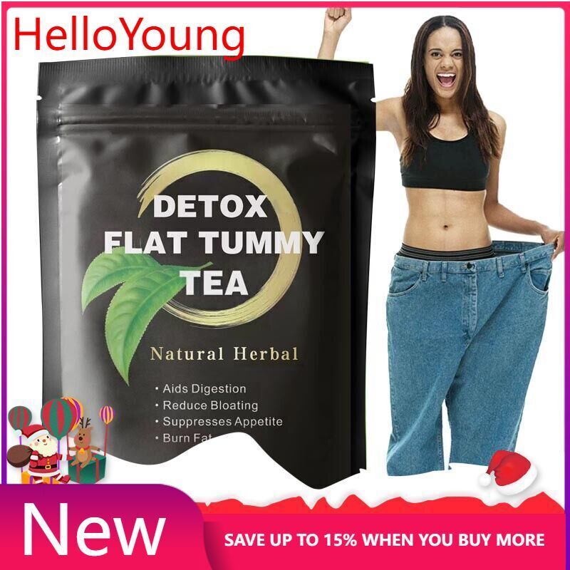 Detox Flat Tummy Tea Natural Organic Herb Skinny Belly Weight Loss Tea 3g*28bags