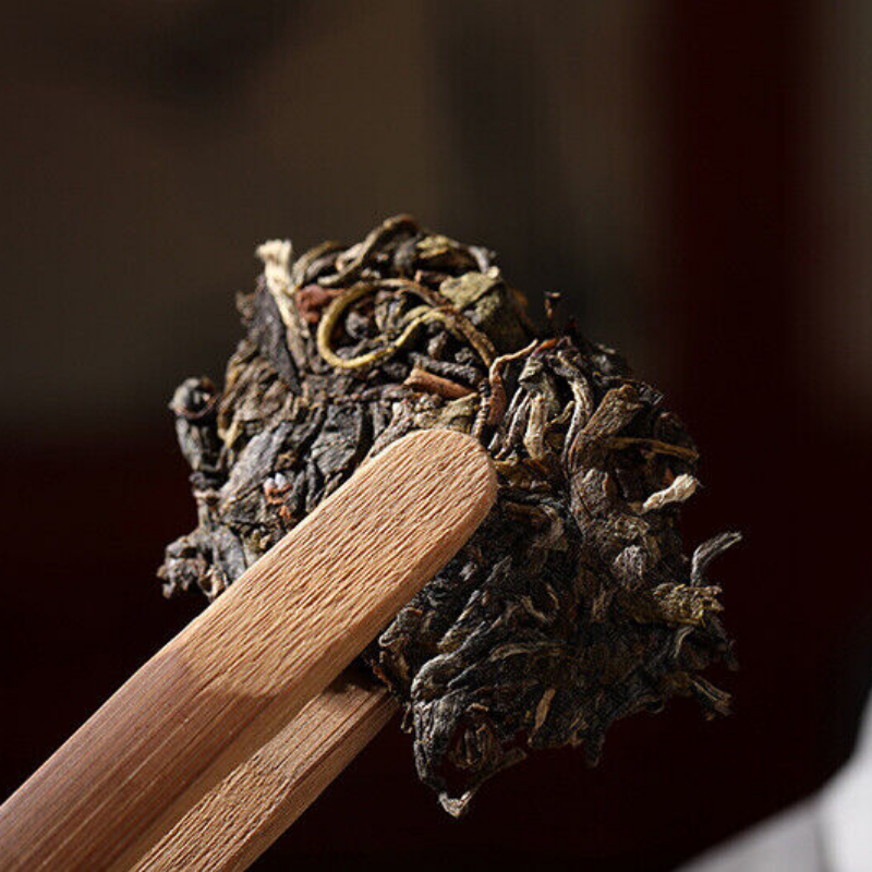 100g*5 Brown Mountain Qiao Mu Ancient Tree First Spring Tea Cake