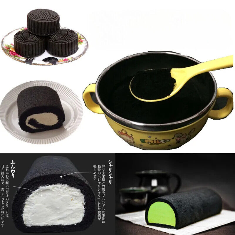 HELLOYOUNG Activated Bamboo Charcoal Powder -Food Grade