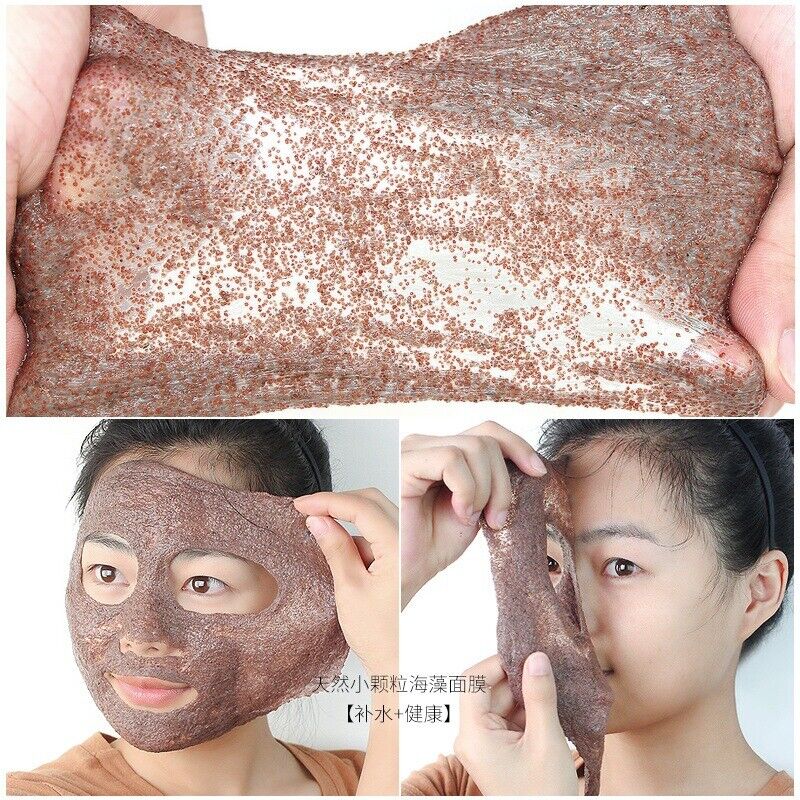 250g Seaweed Mask 5A Grade Particle Hydrating Mask Collagen Pearl Mask Powder