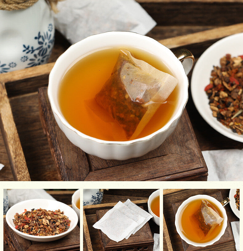 150g/5.29oz Prostate Tong tea wolfberry puzzle nut raspberry health infusion tea