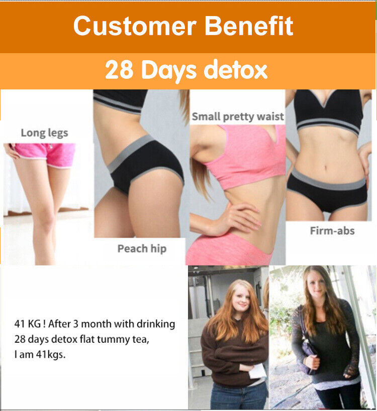 Slim Flat Tummy Tea Moringa Weight Loss  Skinny Tetox Detox Diet Slimming Tea