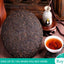 Pu-erh Tea Cooked 357g Top Grade Puer Tea Ripe Yunnan Qizi Cake Organic Old Tree