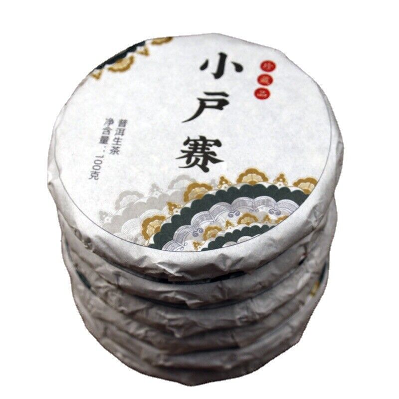 100g Yunnan Pu'er Tea Mengku Xiaohuosai Ancient Tree Tea Pu'er Tea Cake Raw Tea