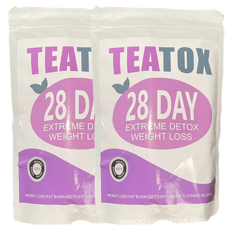28 Day Detox Slim Flat Tummy Tea Bags Organic Herbal Tea