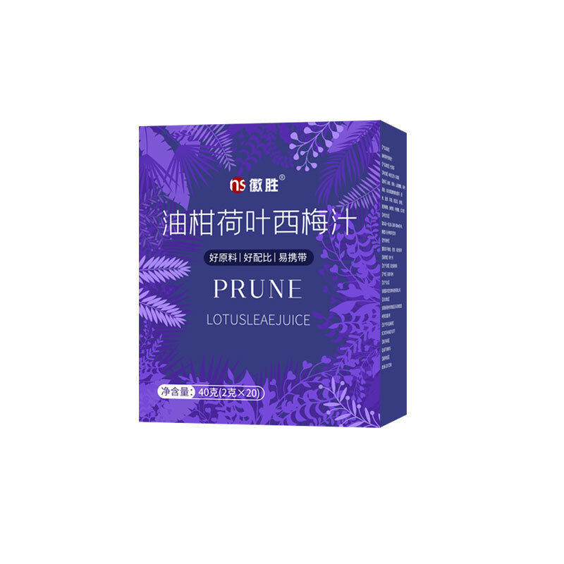 Citrus Oleifera Lotus Leaf and Prune Juice 40g