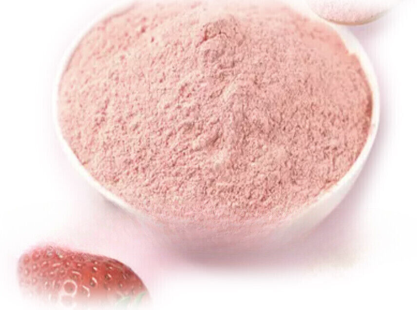 HELLOYOUNG Premium Strawberry Powder - Water Soluble, 100% Natural