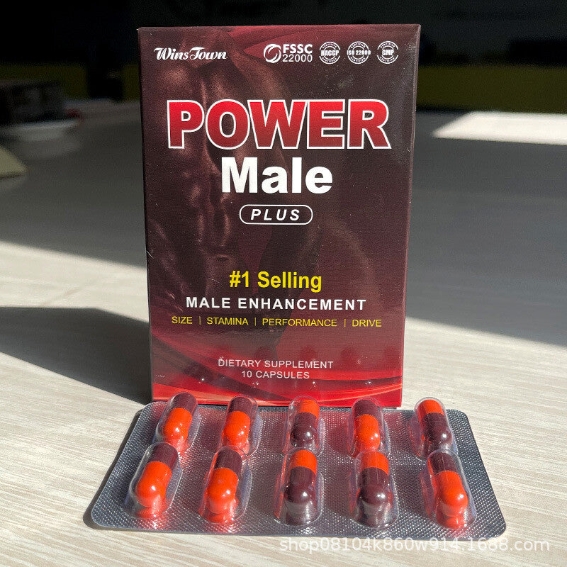 power male capsule plus male enhancement slze stamina drive 10caps*2boxes