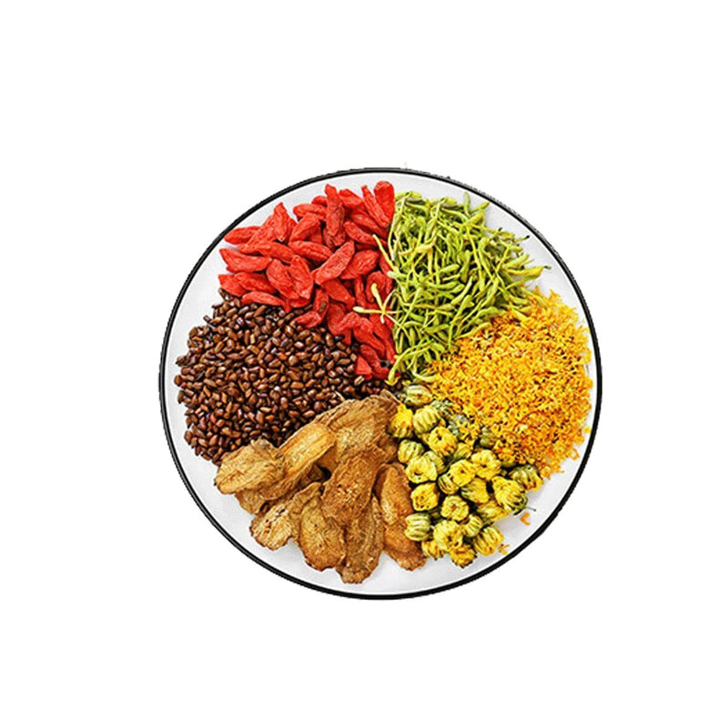 Chrysanthemum Cassia Seed Tea Bag5.3 oz Honeysuckle Wolfberry Osmanthus Tea 150g