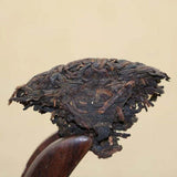 100g Ripe Yunnan Pu-erh Black Tea Benefits Glutinous Rice Puerh Cooked Tea Cake