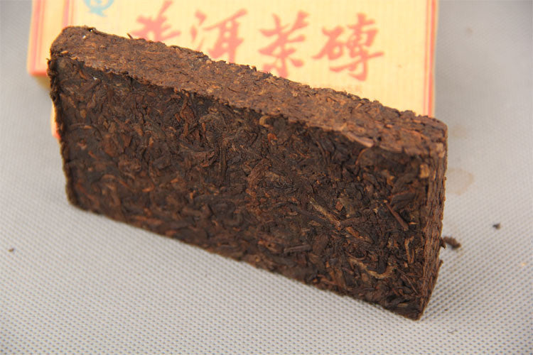 100g Pu'er Tea Brick Made In CN Ripe Pu er Tea Older Puer Tea Ancestor Antique