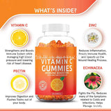 In Stock Vitamin VC Gummies VC GUMMIES Health Foods 60 Capsules