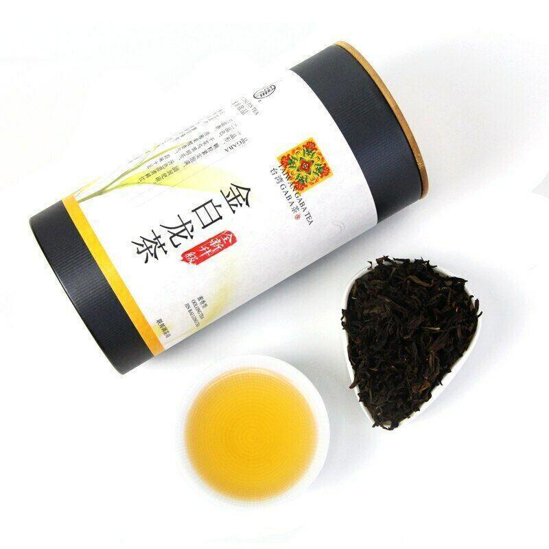 105g/canHigh Mountain Strips Shape Gaba Tea 2023Gabaron Oolong Tea Taiwan Oolong