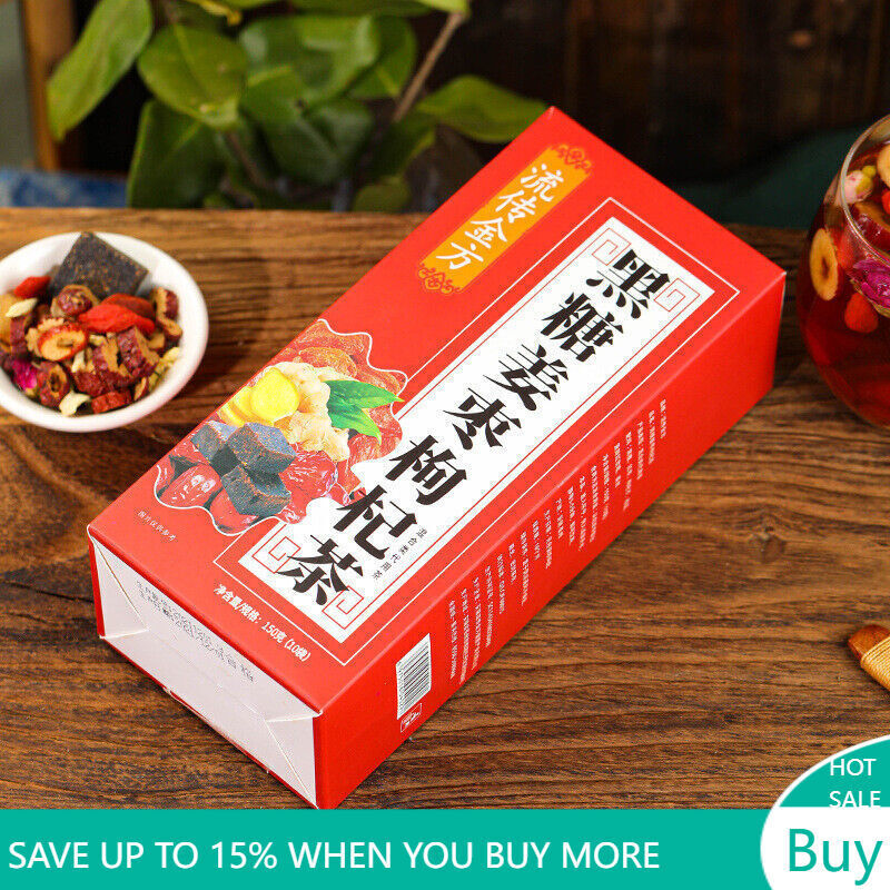 150g Black sugar ginger date wolfberry tea brown sugar cinnamon flower tea