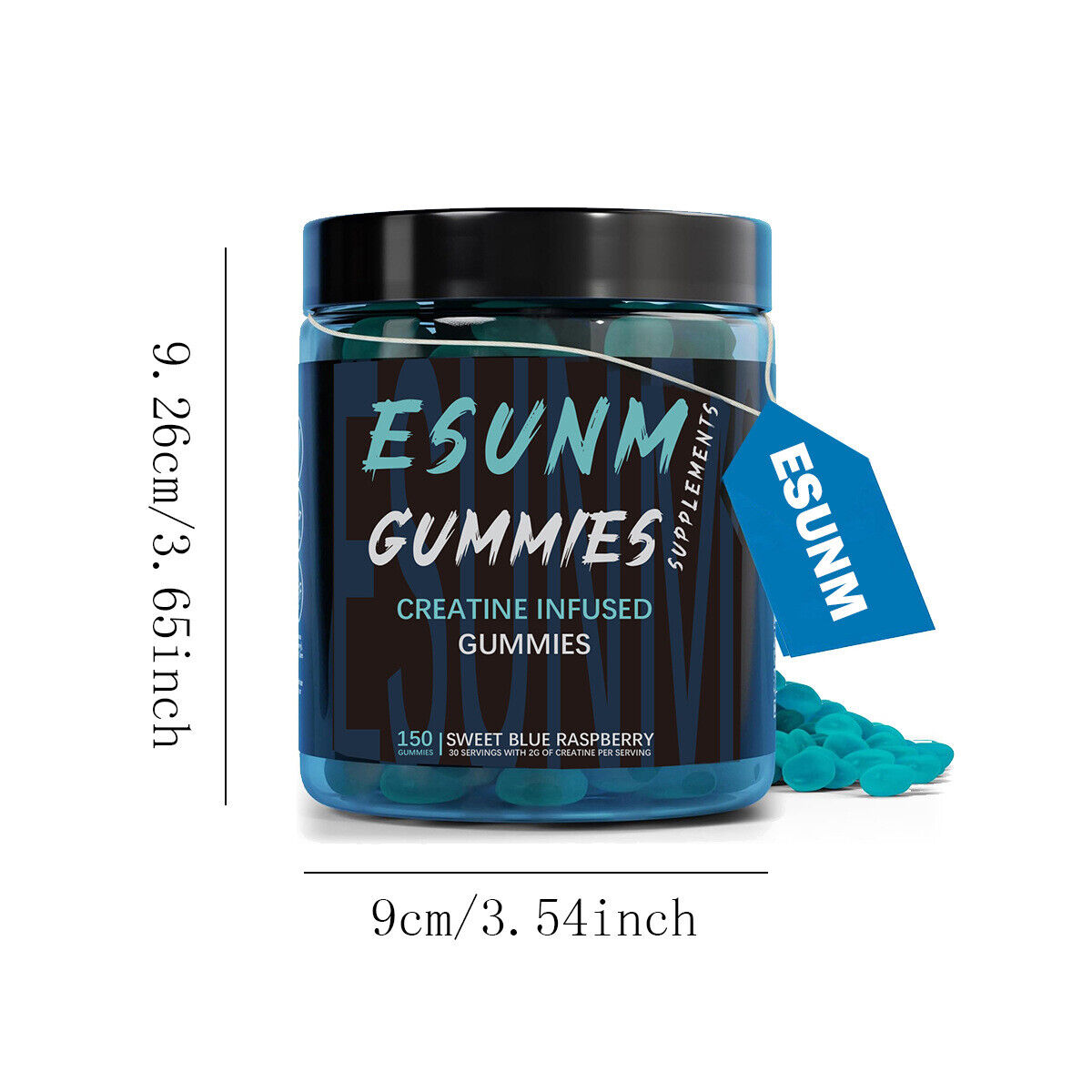 Bestseller - Kreatin-Gummis, 150 Stück - Muskelunterstützung und Energieschub