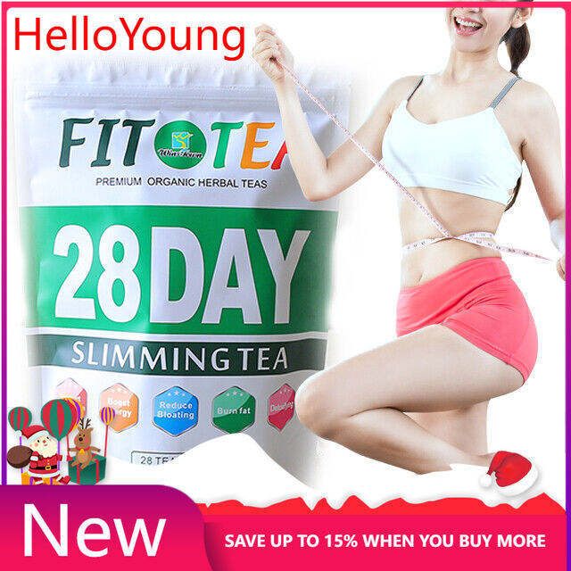 28 Day Fit Tea  Healthy Detox Granules Herbal Weight Loss Slimming Tea