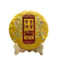 357g Yunnan Brown Mountain Ancient Aged Golden Bud Tribute Cake Ripe Puerh Tea