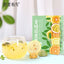 Freeze dried citrus, passion fruit, honey tea, lemon slices flower fruit tea
