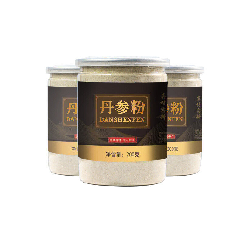 Salvia Powder Authentic Chinese Herbal Tea Danshen Superfine Powder 200g