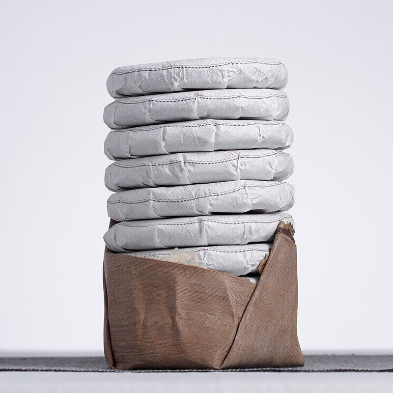 100g Yunnan Pu'er Tea Pu'er Raw Tea Cake Xiao Ban Zhang Raw Tea Small Jade Cake