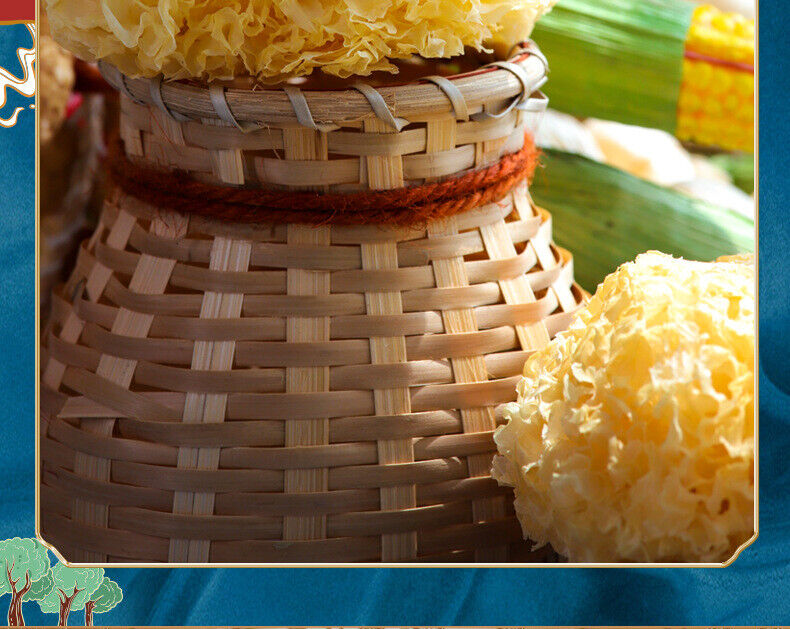 125g White Fungus Dry Goods Fresh Gutian White Fungus Sulfur-free Snow Fungus