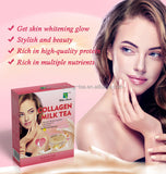 Collagen Milk Tea Stylish and Beauty Protein Powder Instant Powder 10g*10bags