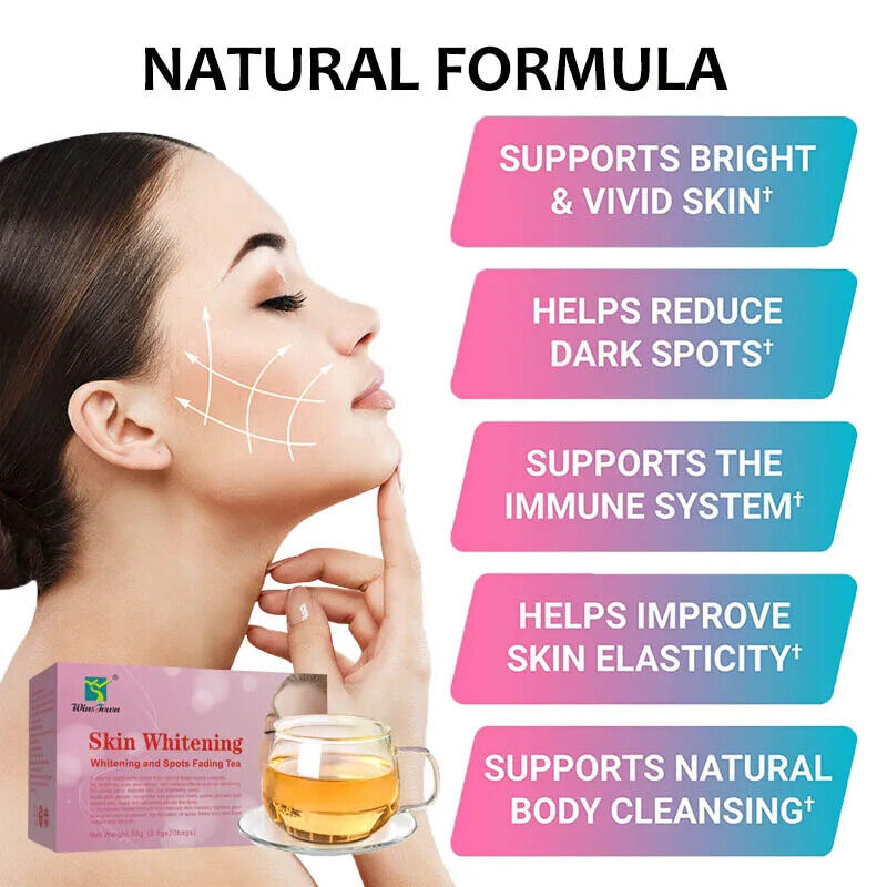 Skin Whitening Tea Beauty Detox Herbal Organic Beauty Glow Tea