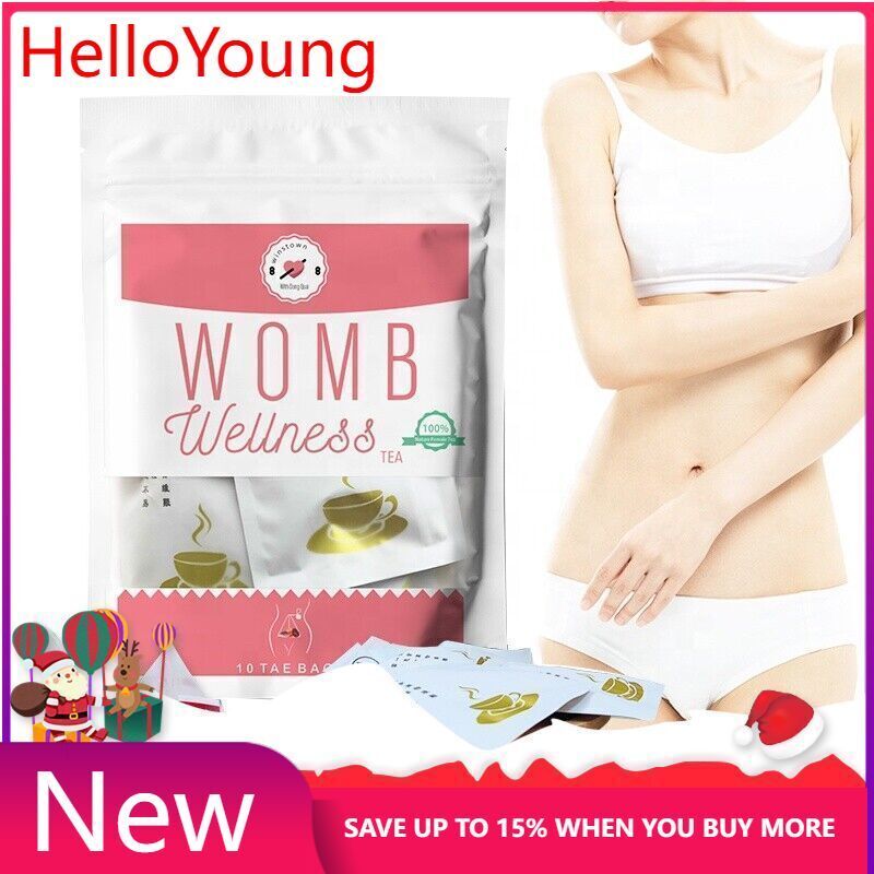 100% Fibroid Tea Warm Womb Detox Tea 10 Bags Famale Healthy Tea Bag
